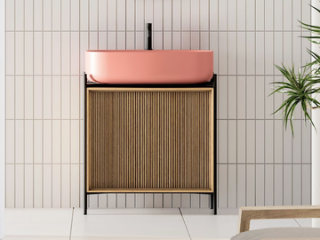 LAILA - Vanity unit with doors by Scarabeo Ceramiche - view 2